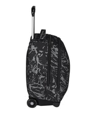 INVICTA FANTASY GRS Mochila con carrito de 2 ruedas, fija goteo negro - Mochilas con ruedas - 2