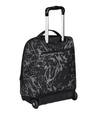 INVICTA FANTASY GRS Mochila con carrito de 2 ruedas, fija goteo negro - Mochilas con ruedas - 5
