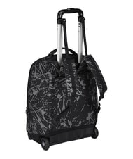 INVICTA FANTASY GRS Mochila con carrito de 2 ruedas, fija goteo negro - Mochilas con ruedas - 7