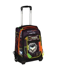 MITAMA FLUO BATTLE Mochila con carrito de 2 ruedas, fija cmi8 - Mochilas con ruedas - 4