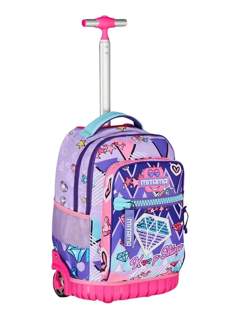 DOUBLE DIAMOND Mochila con carrito de 2 ruedas, fija cmi7 - Mochilas con ruedas