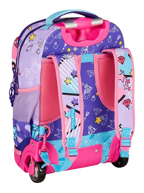 DOUBLE DIAMOND Mochila con carrito de 2 ruedas, fija cmi7 - Mochilas con ruedas