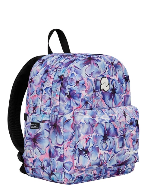 NEW WAY Mochila de doble compartimento flores claras - Mochilas Escuela & Tiempo Libre