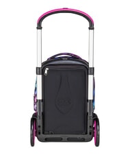 SEVEN GLOW LOVE Mochila con carrito de 2 ruedas desmontable negro - Mochilas con ruedas - 3
