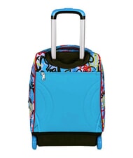SJGANG JUNIOR Mochila con carrito de 2 ruedas, fija negro - Mochilas con ruedas - 3