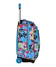 SJGANG JUNIOR Mochila con carrito de 2 ruedas, fija negro - Mochilas con ruedas - 2