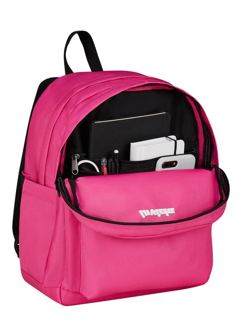 NEW WAY Mochila de doble compartimento rosa frambuesa - Mochilas Escuela & Tiempo Libre
