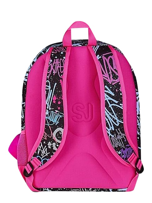 SJ EVER FIXSTAR GIRL Mochila de doble compartimento negro - Mochilas Escuela & Tiempo Libre