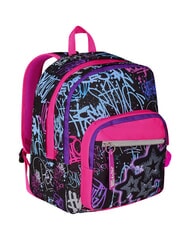 SJGANG SJ EVER FIXSTAR GIRL Mochila de doble compartimento negro - Mochilas Escuela & Tiempo Libre - 4