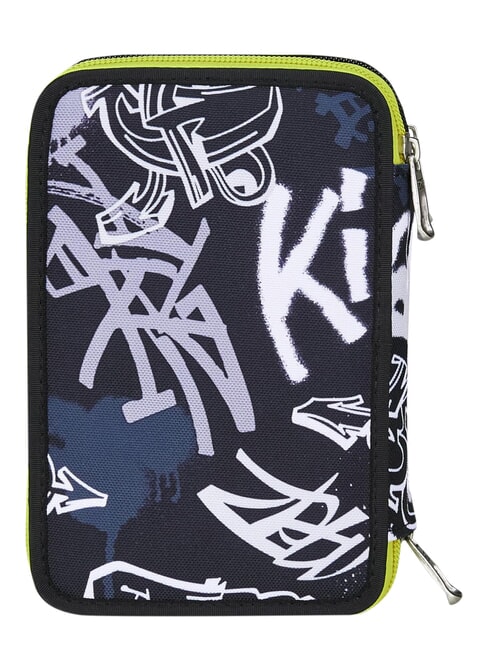 GET TOGETHER Estuche para l&aacute;pices con 3 cremalleras steelgray - Estuches y Accesorios