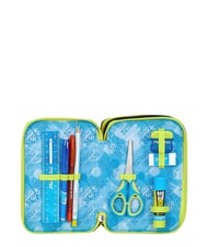 SEVEN GET TOGETHER Estuche para l&aacute;pices con 3 cremalleras steelgray - Estuches y Accesorios - 5