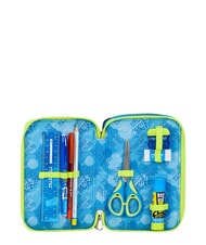SEVEN GET TOGETHER Estuche para l&aacute;pices con 3 cremalleras Bluedeep - Estuches y Accesorios - 5