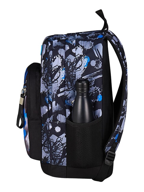 HUE E WRITES Mochila de doble compartimento azul reflejo - Mochilas Escuela & Tiempo Libre