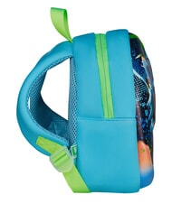 SJGANG FANCY ANIMALS Mochila peque&ntilde;a con bolsillo lateral turquesa brillante - Mochilas Escuela & Tiempo Libre - 2