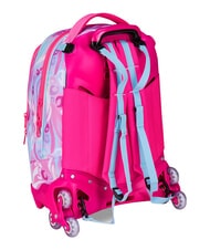 SJGANG PLUSHY RABBIT Mochila con carrito de 3 ruedas, desmontable mu&ntilde;eca rosa - Mochilas con ruedas - 5