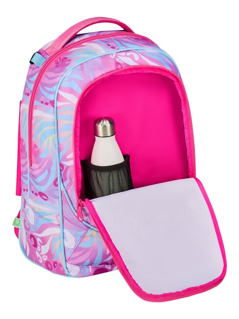 PLUSHY RABBIT Mochila con carrito de 3 ruedas, desmontable mu&ntilde;eca rosa - Mochilas con ruedas