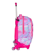 SJGANG PLUSHY RABBIT Mochila con carrito de 3 ruedas, desmontable mu&ntilde;eca rosa - Mochilas con ruedas - 2