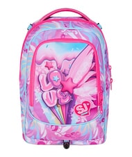 SJGANG PLUSHY RABBIT Mochila con carrito de 3 ruedas, desmontable mu&ntilde;eca rosa - Mochilas con ruedas - 11
