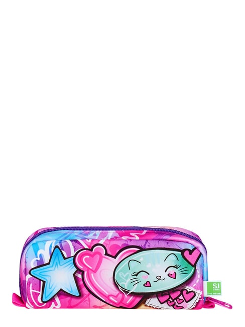 TINYPATCH GIRL Estuche para sobres BOSQUE DE RAYAS NEGRAS - Estuches y Accesorios