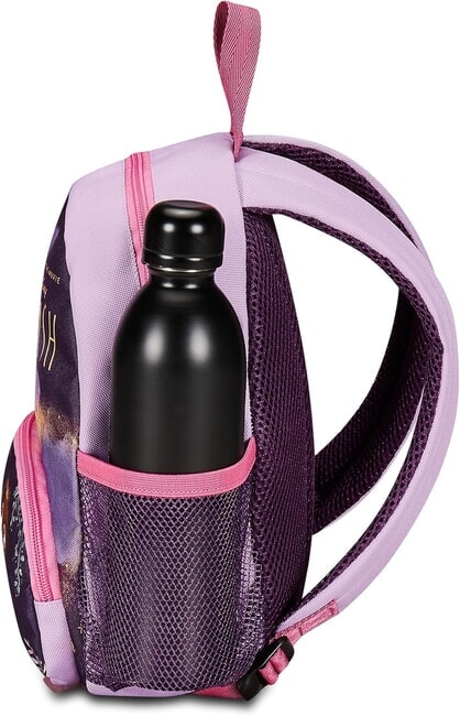ASILO Mochila peque&ntilde;a con laterales de malla VIOLA - Mochilas Escuela & Tiempo Libre
