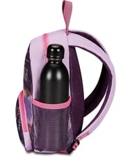 WISH ASILO Mochila peque&ntilde;a con laterales de malla VIOLA - Mochilas Escuela & Tiempo Libre - 4