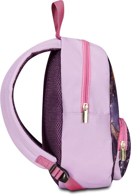 ASILO Mochila peque&ntilde;a con laterales de malla VIOLA - Mochilas Escuela & Tiempo Libre