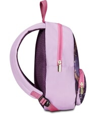 WISH ASILO Mochila peque&ntilde;a con laterales de malla VIOLA - Mochilas Escuela & Tiempo Libre - 2