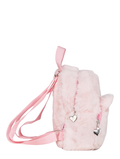 PLUSHY ANIMALS Mini mochila de piel mu&ntilde;eca rosa - Mochilas Escuela & Tiempo Libre