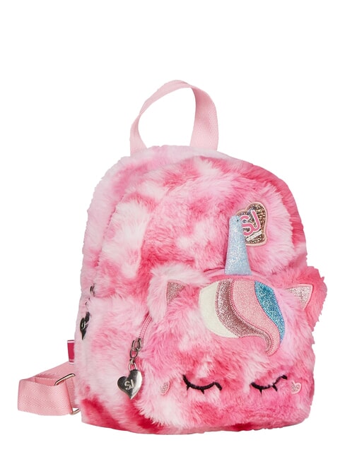 PLUSHY ANIMALS Mini mochila de piel BOSQUE DE RAYAS NEGRAS - Mochilas Escuela & Tiempo Libre