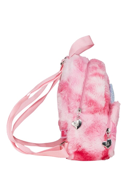 PLUSHY ANIMALS Mini mochila de piel BOSQUE DE RAYAS NEGRAS - Mochilas Escuela & Tiempo Libre