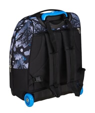 SEVEN HUE E WRITES Mochila con carrito de 2 ruedas, fija azul reflejo - Mochilas con ruedas - 7