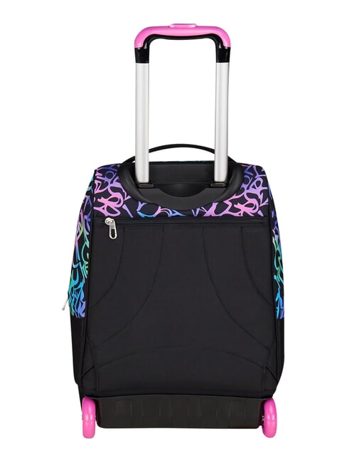 SPRINKLING Mochila con carrito de 2 ruedas, fija fuxiafluo - Mochilas con ruedas