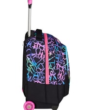 SEVEN SPRINKLING Mochila con carrito de 2 ruedas, fija fuxiafluo - Mochilas con ruedas - 7