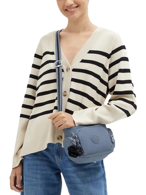 GABBIE MINI bolsa de hombro piedra azul - Bolsos Mujer