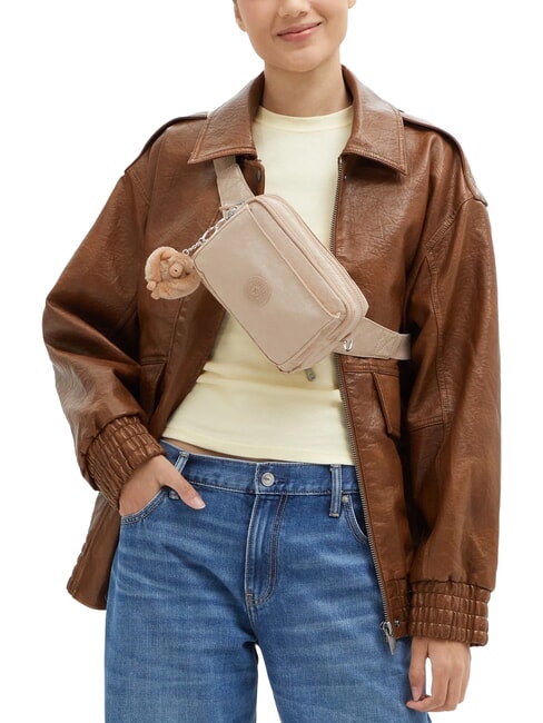 ABANU  minibolsos beige brillante - Bolsos Mujer