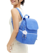 KIPLING CITY ZIP S Mochila con solapa c&oacute;ctel azul - Bolsos Mujer - 4