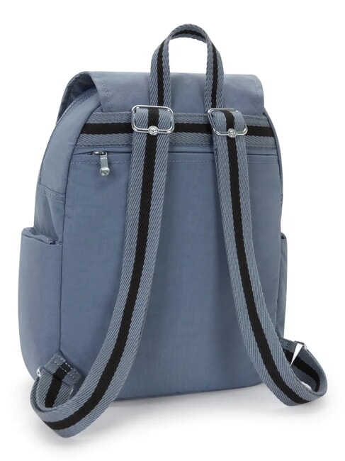 CITY ZIP S Mochila con solapa piedra azul - Bolsos Mujer