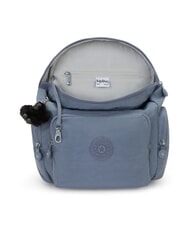 KIPLING CITY ZIP S Mochila con solapa piedra azul - Bolsos Mujer - 3