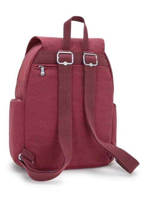 CITY ZIP S Mochila con solapa vino de sal&oacute;n - Bolsos Mujer