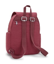 KIPLING CITY ZIP S Mochila con solapa vino de sal&oacute;n - Bolsos Mujer - 2