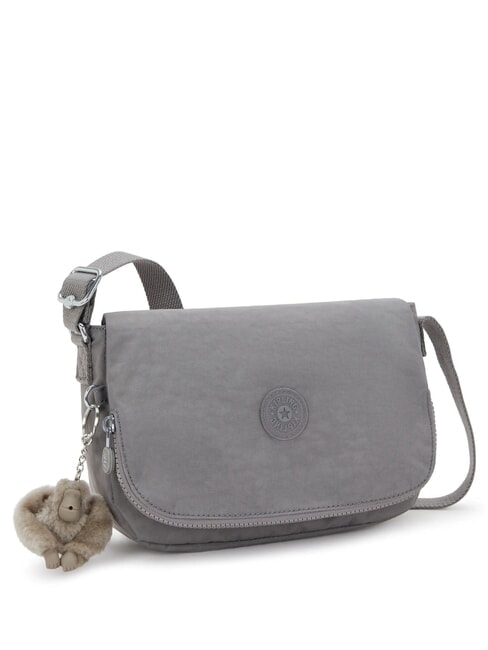 EARTHBEAT S Bolso de hombro gris acogedor - Bolsos Mujer