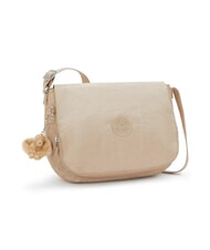 KIPLING EARTHBEAT M Bolso de hombro beige brillante - Bolsos Mujer - 3