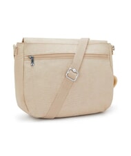 KIPLING EARTHBEAT M Bolso de hombro beige brillante - Bolsos Mujer - 4