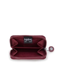 KIPLING CASH BUDDY Bolsa de monta&ntilde;a con cremallera vino de sal&oacute;n - Carteras Mujer - 2