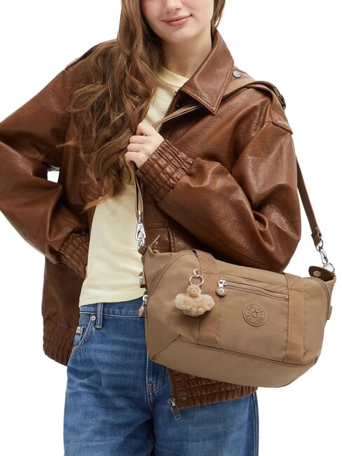 ART MINI Bolso de mano / bandolera bronceado temprano - Bolsos Mujer