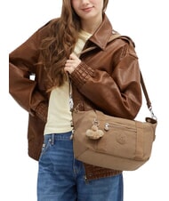 KIPLING ART MINI Bolso de mano / bandolera bronceado temprano - Bolsos Mujer - 5