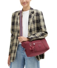KIPLING ART MINI Bolso de mano / bandolera vino de sal&oacute;n - Bolsos Mujer - 6