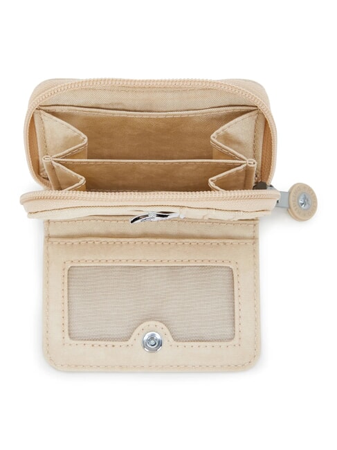 TOPS Cartera peque&ntilde;a beige brillante - Carteras Mujer