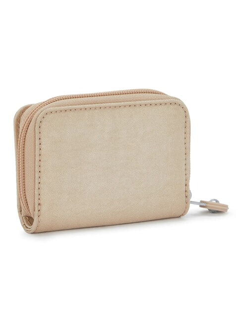TOPS Cartera peque&ntilde;a beige brillante - Carteras Mujer