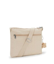KIPLING CLASSIC ALVAR Bolso bandolera mediano beige brillante - Bolsos Mujer - 2